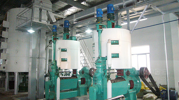 rice bran oil production line machine with high quality